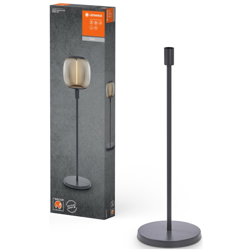 Ledvance - Lampstativ DECOR STICK 1xE27/40W/230V antracit