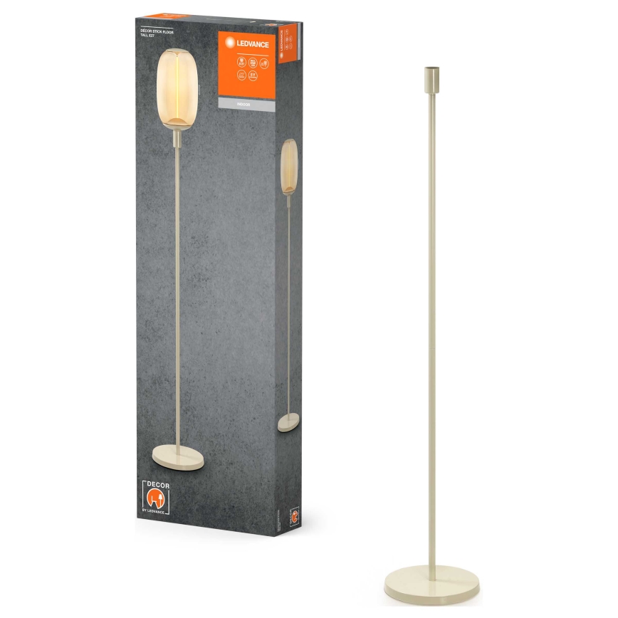 Ledvance - Lampstativ DECOR STICK 1xE27/40W/230V beige