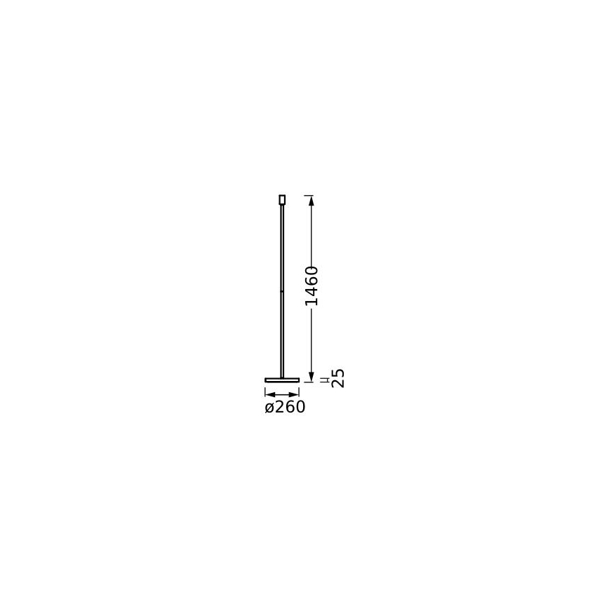 Ledvance - Lampstativ DECOR STICK 1xE27/40W/230V beige