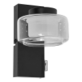 Ledvance - LED Badrumsvägglampa ORBIS FLAME LED/5,5W/230V 3000/4000K IP44 svart