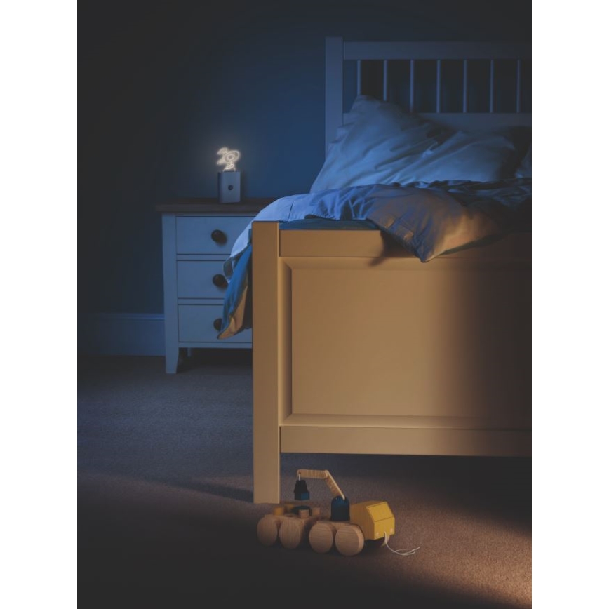 Ledvance - LED Barn orientering belysning med sensor NIGHTLUX LED/0,2W/4,5V 3000K