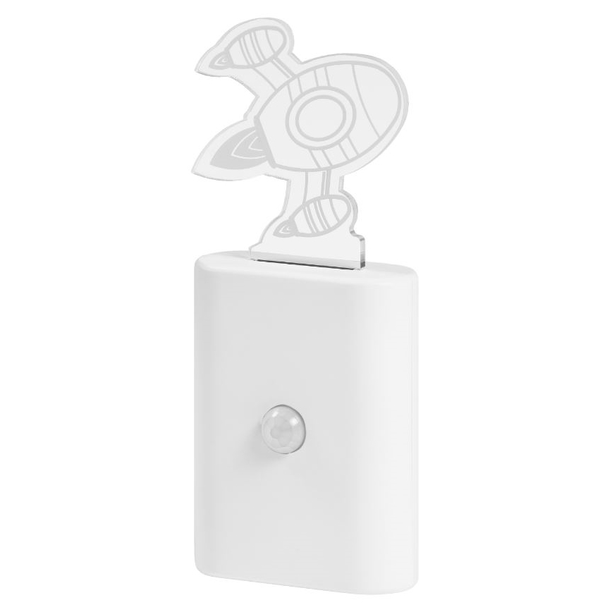 Ledvance - LED Barn orientering belysning med sensor NIGHTLUX LED/0,2W/4,5V 3000K