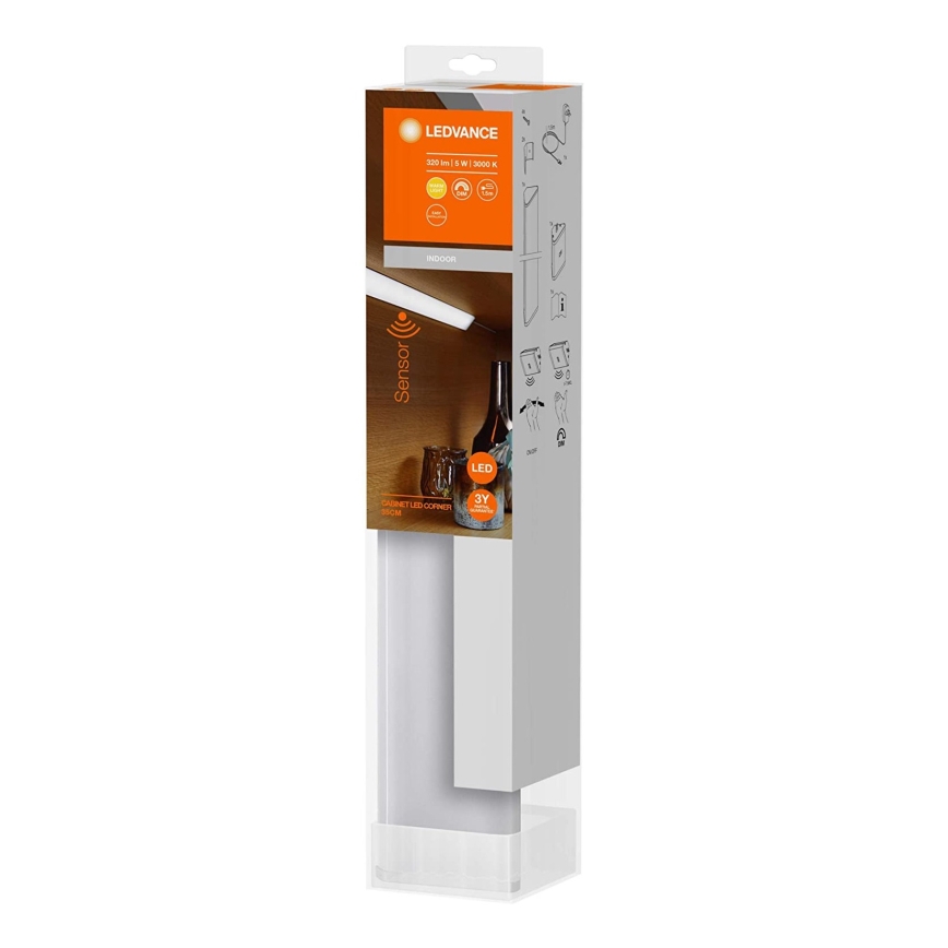 Ledvance - LED Dimbar betoningsljus med sensor CORNER LED/5W/230V