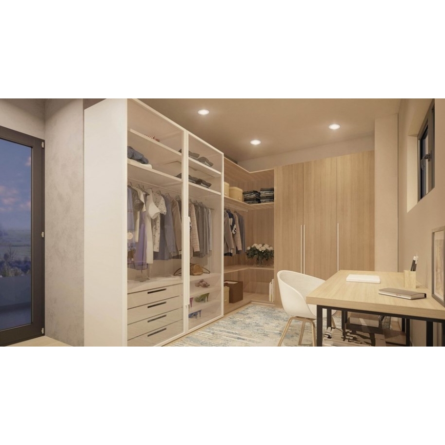 Ledvance - LED Dimbar infälld belysning SUN@HOME LED/8W/230V 2200-5000K CRI 95 Wi-Fi