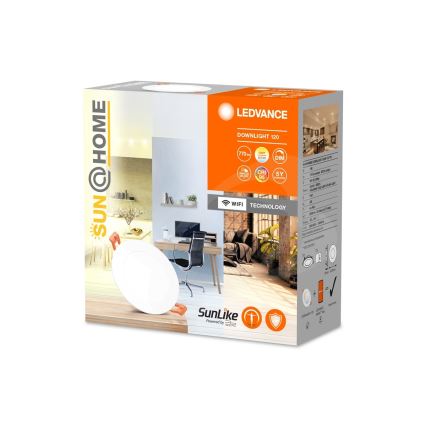 Ledvance - LED Dimbar infälld belysning SUN@HOME LED/8W/230V 2200-5000K CRI 95 Wi-Fi