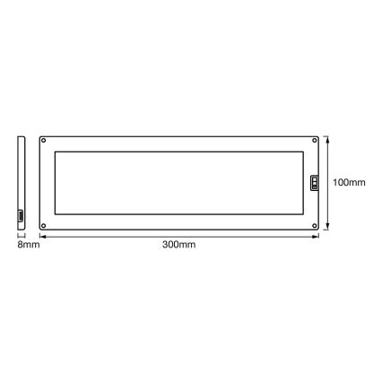 Ledvance - LED Dimbar köksbelysning bänk med sensor CABINET LED/5W/230V
