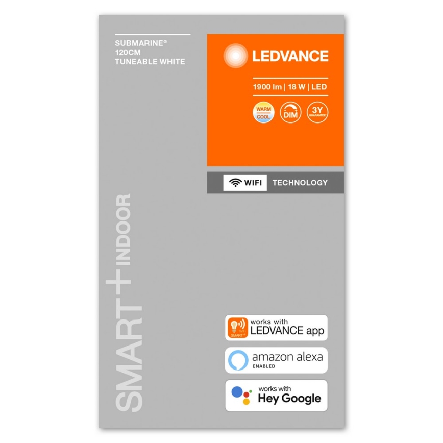 Ledvance - LED Dimbar kraftig belysning SUBMARINE G13/18W/230V Wi-Fi IP65