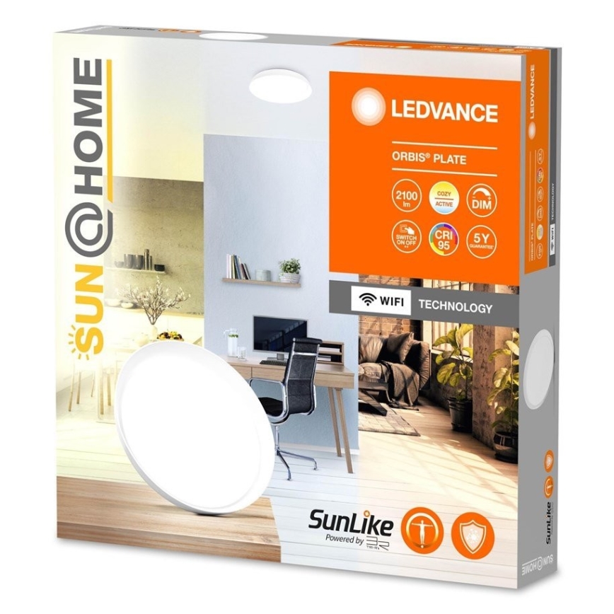 Ledvance - LED Dimbar taklampa SUN@HOME ORBIS LED/26W/230V 2200-5000K CRI 95 Wi-Fi