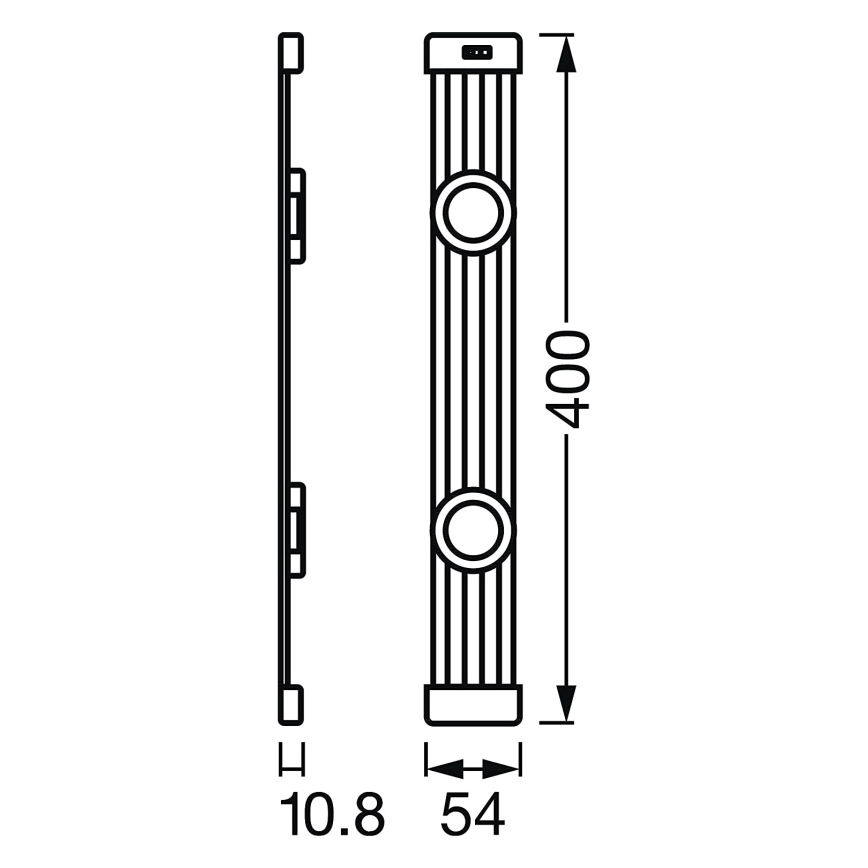 Ledvance - LED Dimbar möbelbelysning med sensor LINEAR 2xLED/3,5W/230V