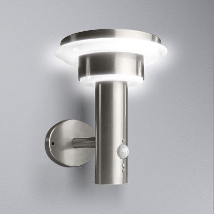 Ledvance - LED Dimbar sollampa med sensor CIRCLE LED/6W/3,2V IP44