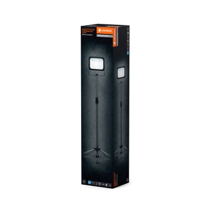 Ledvance - LED Dimbar strålkastare med hållare WORKLIGHT TRIPOD LED/20W/3,7V 1500 mAh IP54