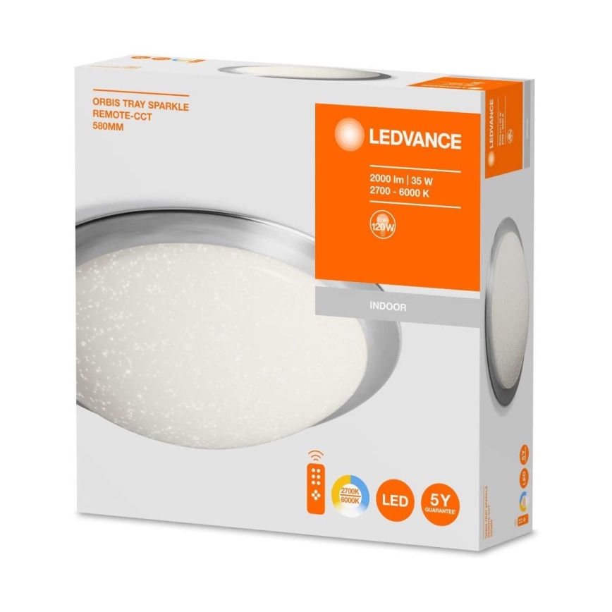 Ledvance - LED Dimbar Takbelysning ORBIS SPARKLE LED/35W/230V 2700-6500K