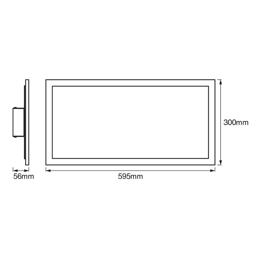 Ledvance - LED Dimbar Takbelysning SMART+ PLANON LED/22W/230V Wi-Fi