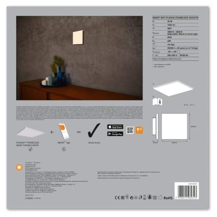 Ledvance - LED Dimbar Takbelysning SMART+ RamLESS LED/20W/230V Wi-Fi