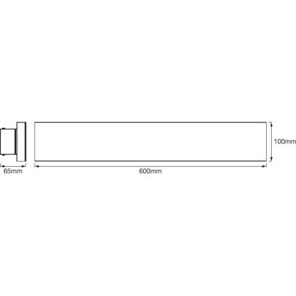 Ledvance - LED Dimbar Takbelysning SMART+ RamLESS LED/28W/230V Wi-Fi