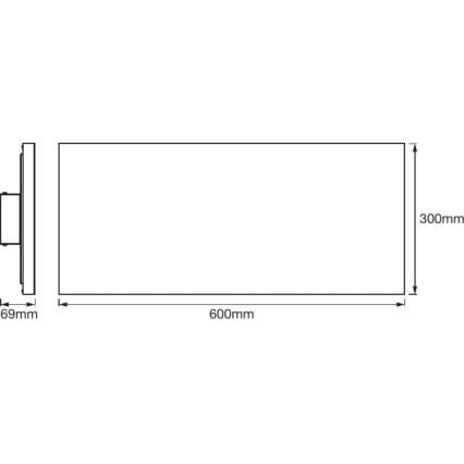 Ledvance - LED Dimbar Takbelysning SMART+ RamLESS LED/28W/230V Wi-Fi