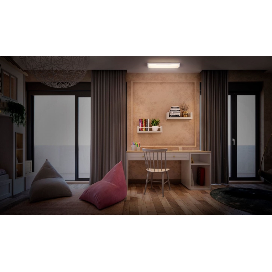 Ledvance - LED Dimbar taklampa OFFICE LINE LED/20W/230V 60 cm + fjärrkontroll