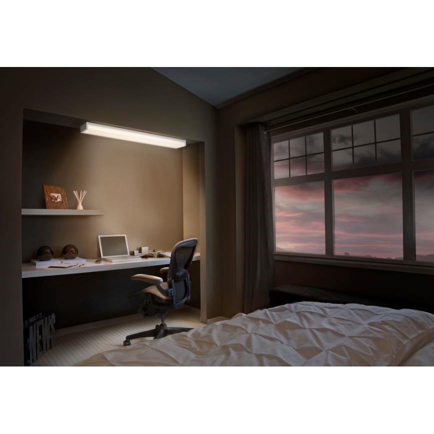 Ledvance - LED Dimbar taklampa OFFICE LINE LED/40W/230V 120 cm + fjärrkontroll