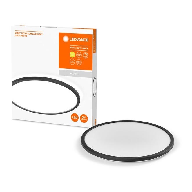 Ledvance - LED Dimbar taklampa ORBIS LED/22W/230V svart