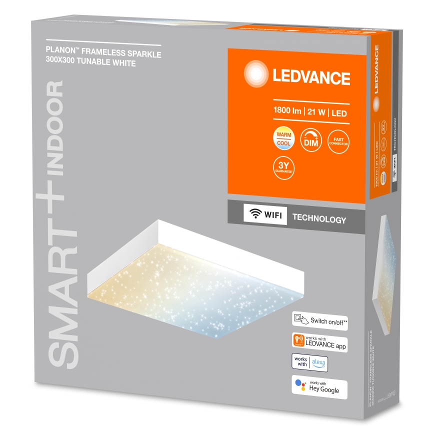 Ledvance - LED Dimbar taklampa SMART+ FRAMELESS LED/21W/230V 3000-6500K Wi-Fi