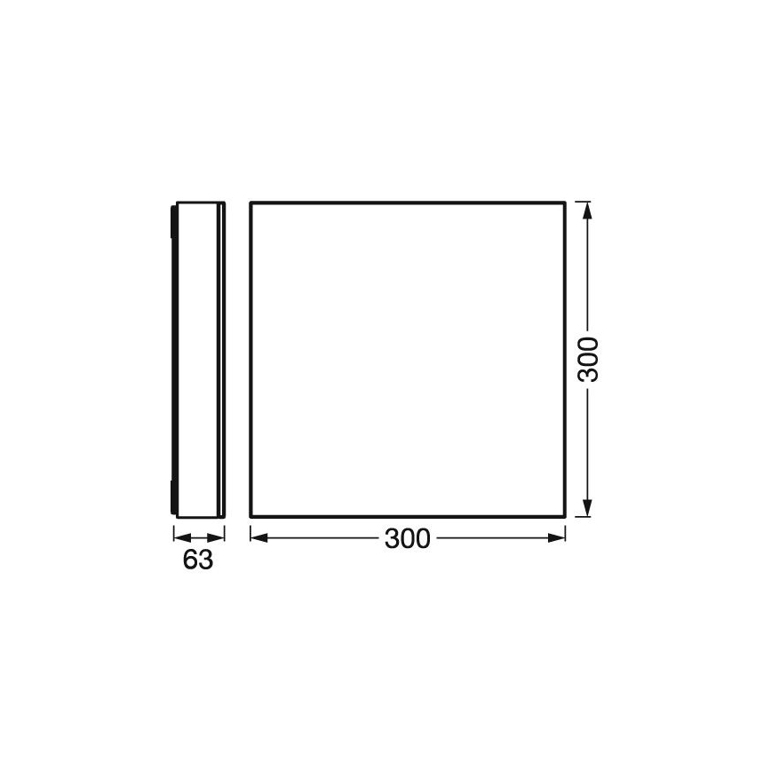 Ledvance - LED Dimbar taklampa SMART+ FRAMELESS LED/21W/230V 3000-6500K Wi-Fi