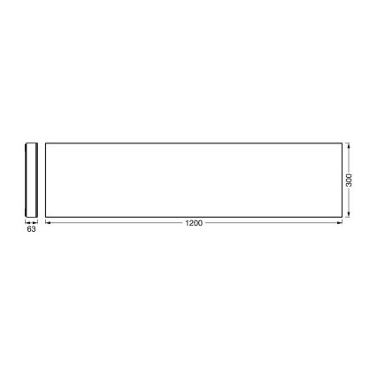 Ledvance - LED Dimbar taklampa SMART+ FRAMELESS LED/38W/230V 3000-6500K Wi-Fi