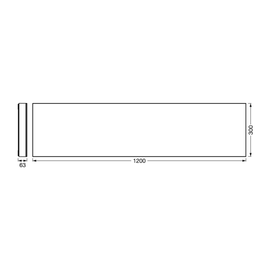 Ledvance - LED Dimbar taklampa SMART+ FRAMELESS LED/38W/230V 3000-6500K Wi-Fi