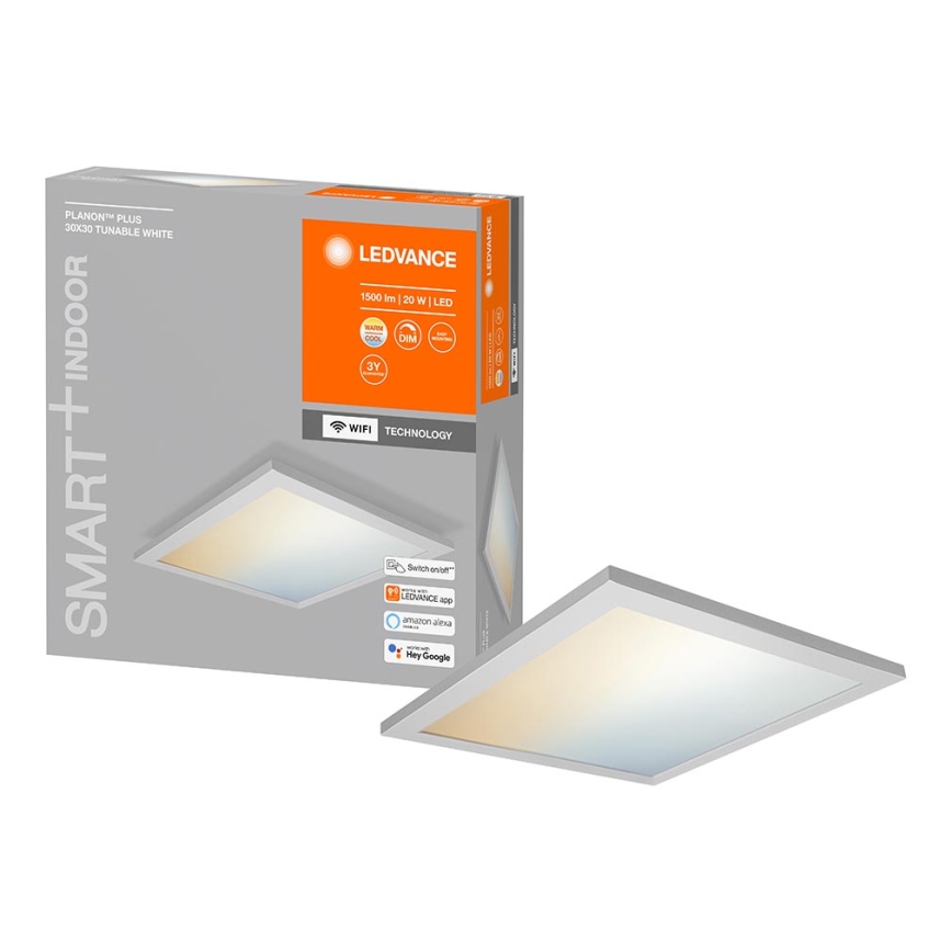 Ledvance - LED Dimbar taklampa SMART+ PLANON LED/20W/230V Wi-Fi