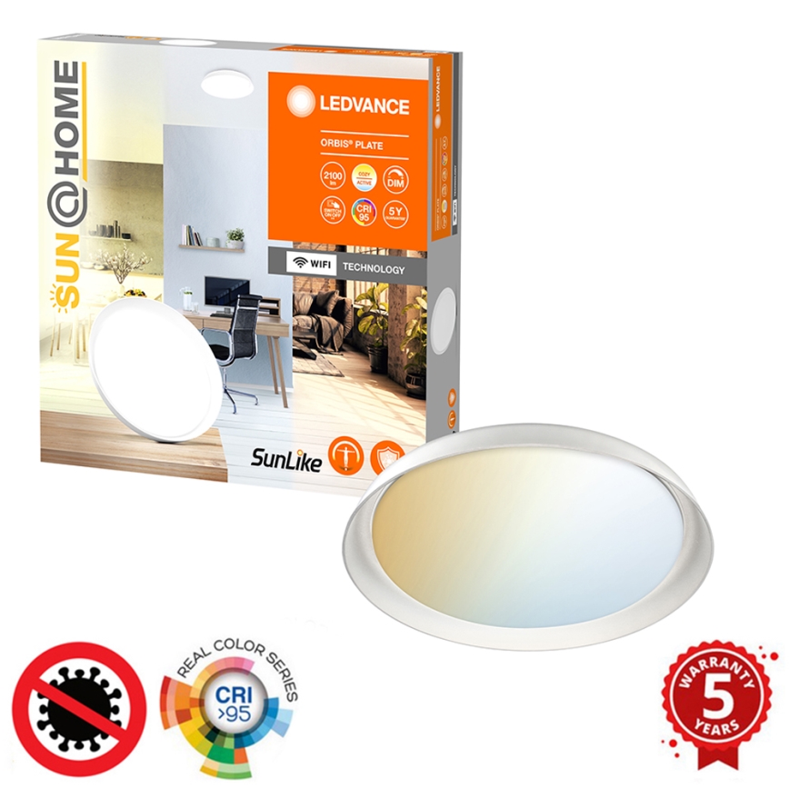 Ledvance - LED Dimbar taklampa SUN@HOME ORBIS LED/26W/230V 2200-5000K CRI 95 Wi-Fi