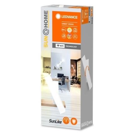 Ledvance - LED Dimbar vägglampa SUN@HOME CROSS 2xLED/6W/230V Wi-Fi