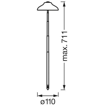 Ledvance - LED inomhuslampa för växter GARDEN LIGHT LED/5W/5V