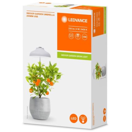 Ledvance - LED Interiör lampa TRÄDGÅRDS BELYSNING LED/5W/5V