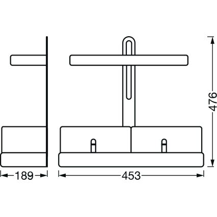 Ledvance - LED Interiör lampa TRÄDGÅRDS KIT LED/24W/230V