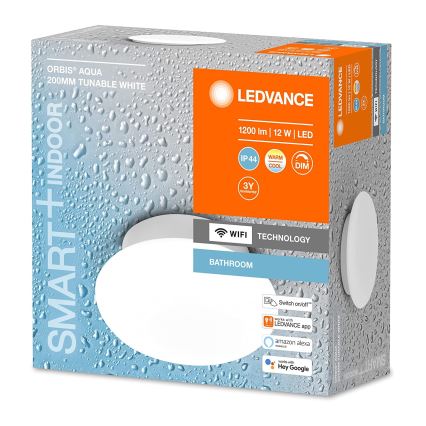 Ledvance - LED ljusreglerad badrumslampa  SMART+ AQUA LED/12W/230V 3000-6500K IP44 Wi-Fi