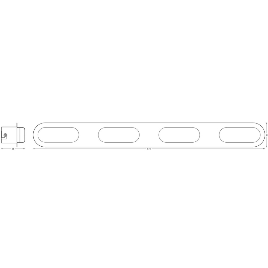 Ledvance - LED ljusreglerad badrumslampa  SMART+ DUPLO LED/27W/230V 3000-6500K Wi-Fi IP44