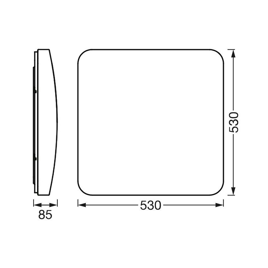 Ledvance - LED ljusreglerad taklampa  SMART+ CLEAM LED/42W/230V 300-6500K Wi-Fi