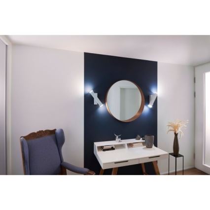 Ledvance - LED ljusreglerad vägglampa  SMART+ CROSS 2xLED/6W/230V 3000-6500K Wi-Fi