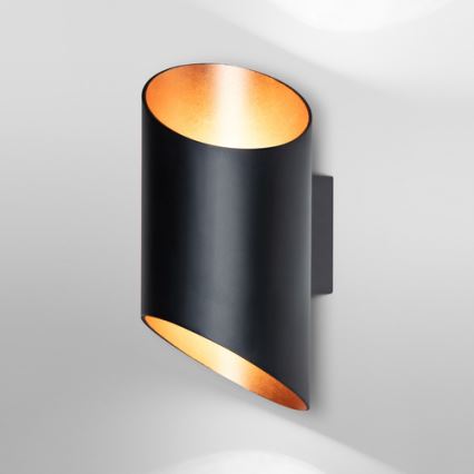 Ledvance - LED ljusreglerad vägglampa  SMART+ CYLINDRO LED/12W/230V 3000-6500K Wi-Fi svart 