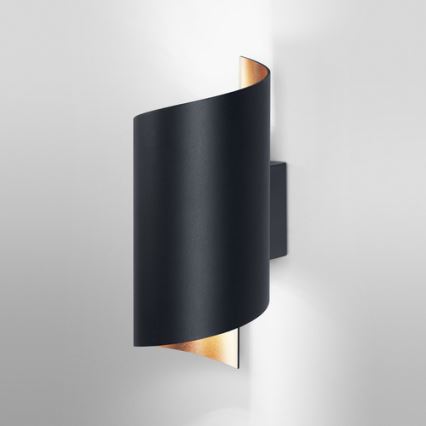 Ledvance - LED ljusreglerad vägglampa  SMART+ TWIST LED/12W/230V 3000-6500K Wi-Fi svart 