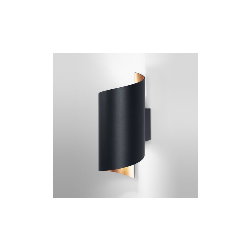 Ledvance - LED ljusreglerad vägglampa  SMART+ TWIST LED/12W/230V 3000-6500K Wi-Fi svart 
