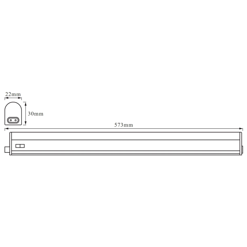 Ledvance - LED köksbelysning bänk BATTEN LED/8W/230V