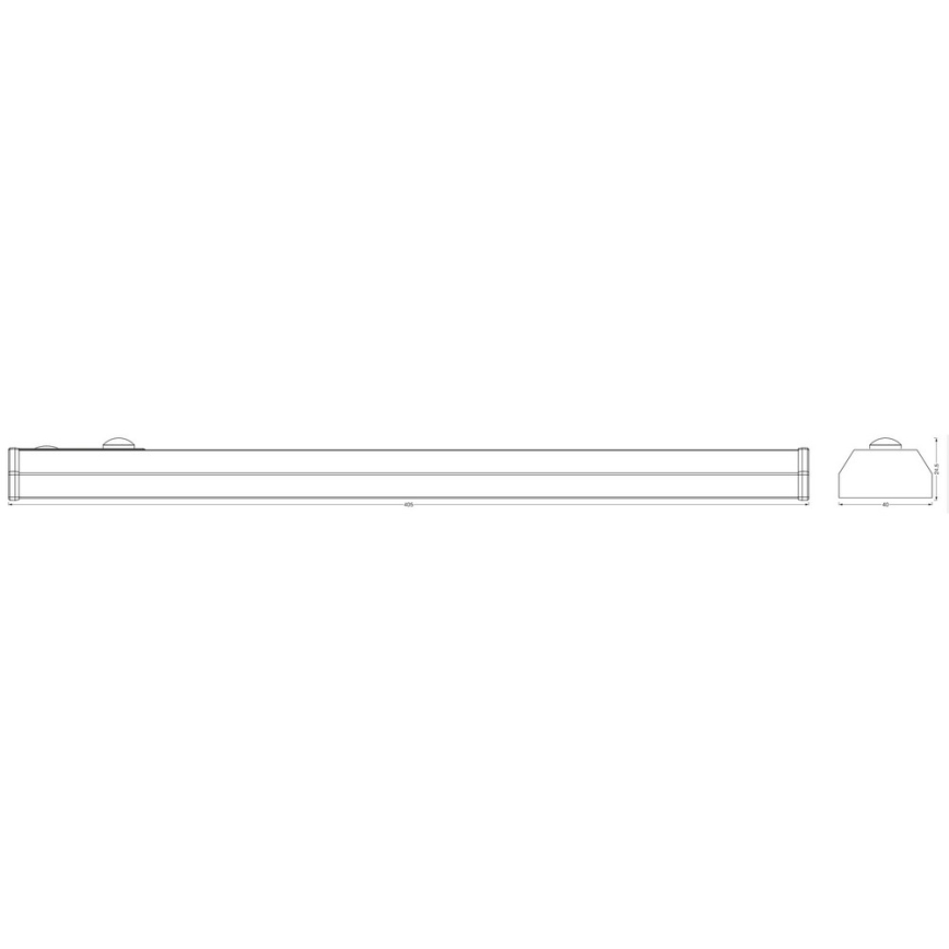 Ledvance - LED lampa för undersidan av köksskåp med sensor MOBILE LED/1W/5V 1000 mAh 4000K 40 cm