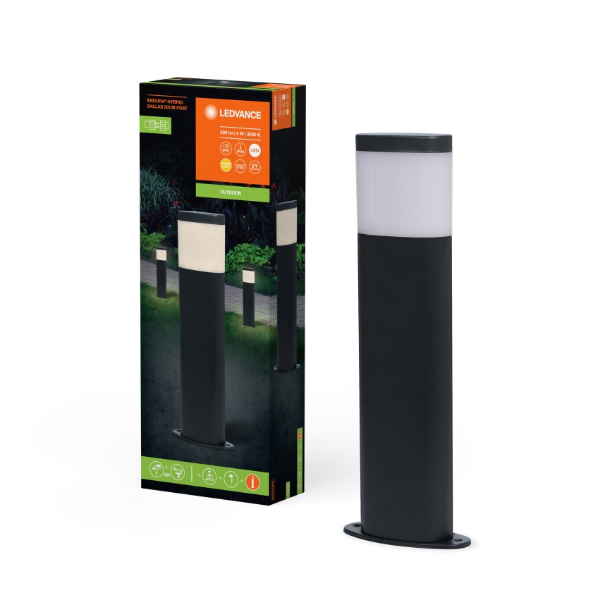 Ledvance - LED-lampa för utomhusbruk ENDURA HYBRID DALLAS LED/4W/12V IP44