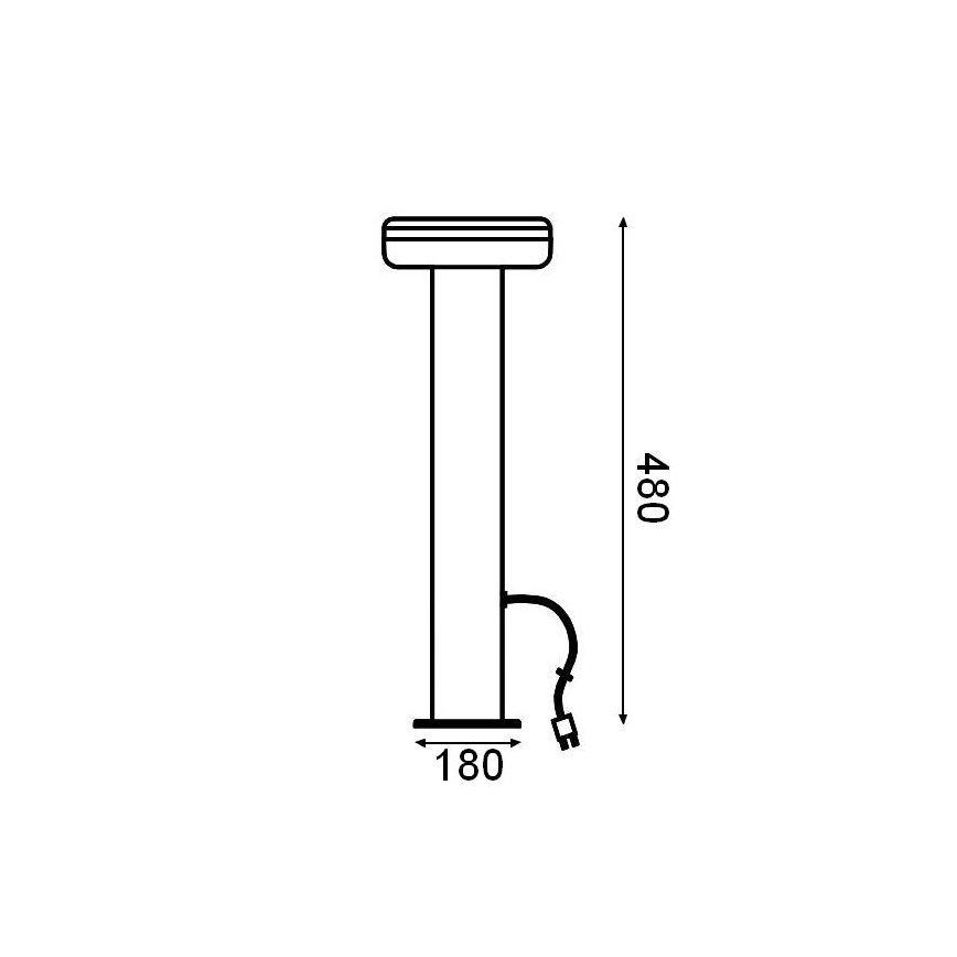 Ledvance - LED-lampa för utomhusbruk ENDURA HYBRID MARI LED/4W/12V IP44