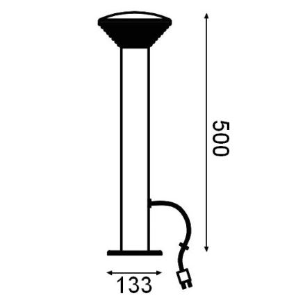 Ledvance - LED-lampa för utomhusbruk ENDURA HYBRID OLONA LED/2W/12V IP44