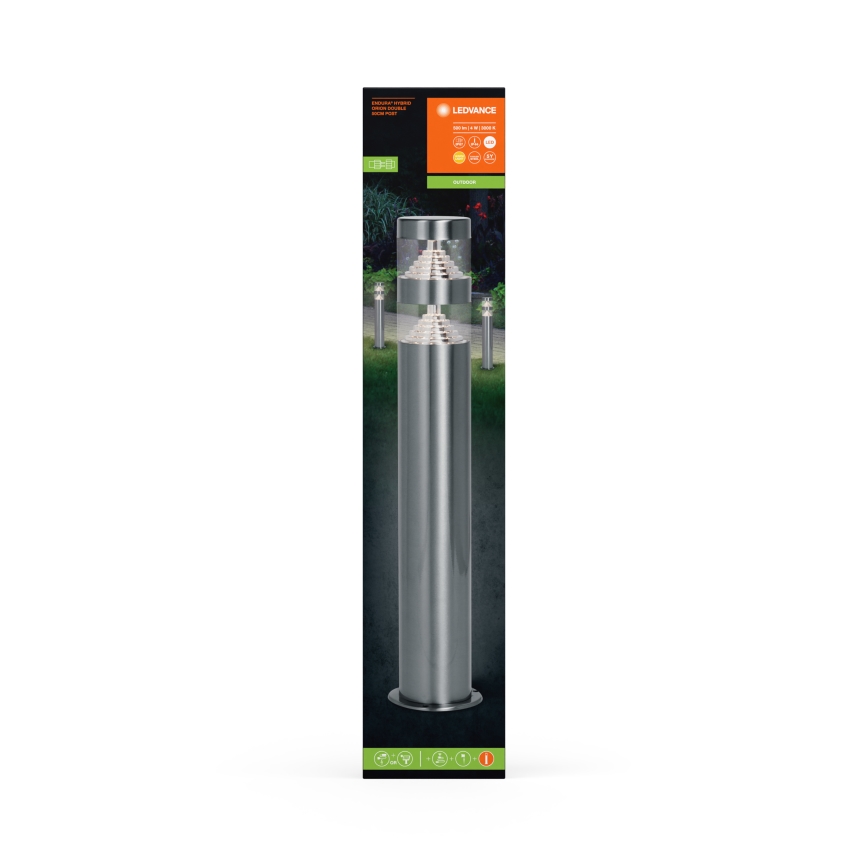 Ledvance - LED-lampa för utomhusbruk ENDURA HYBRID ORION DOUBLE LED/4W/12V IP44