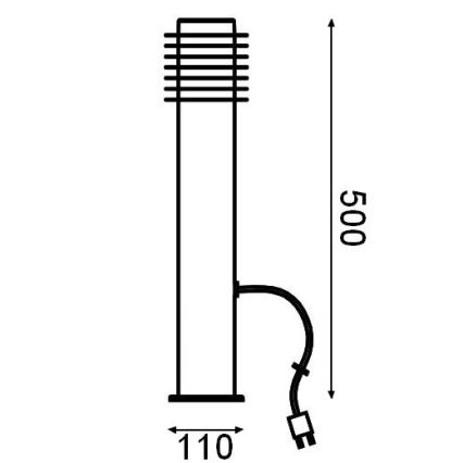 Ledvance - LED-lampa för utomhusbruk ENDURA HYBRID RONDO LED/4W/12V IP44