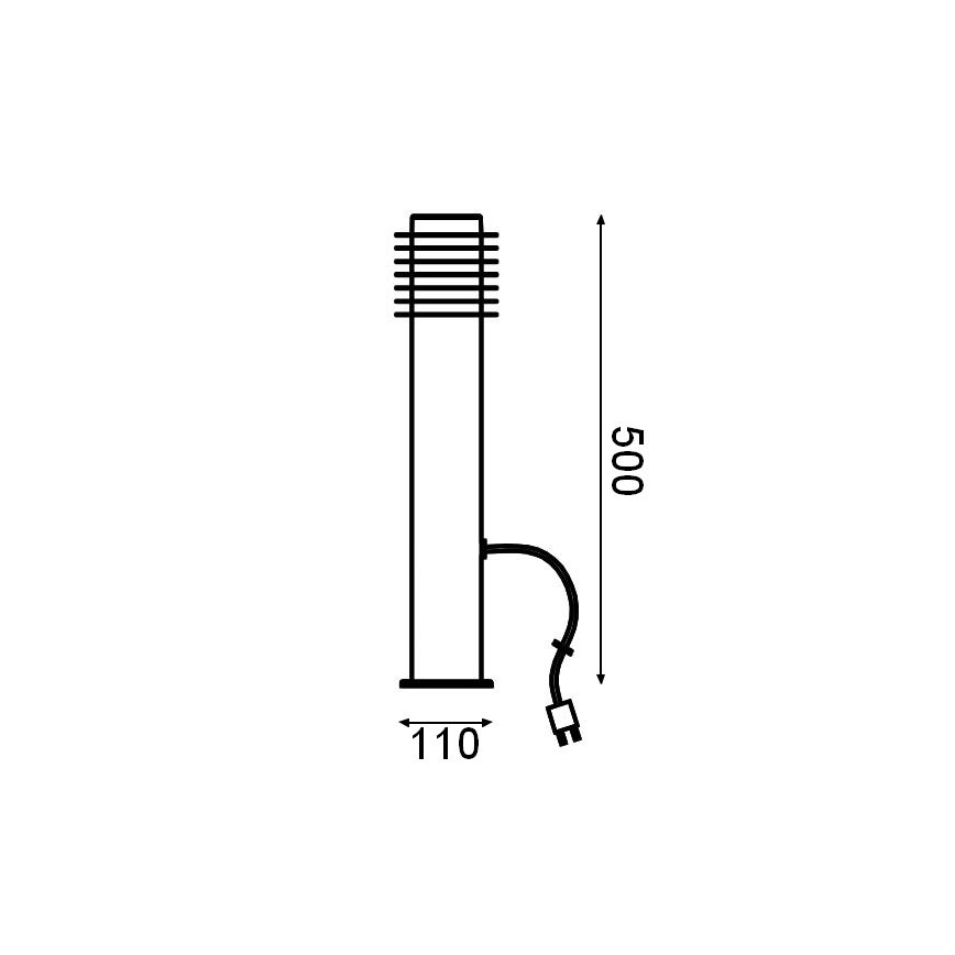 Ledvance - LED-lampa för utomhusbruk ENDURA HYBRID RONDO LED/4W/12V IP44