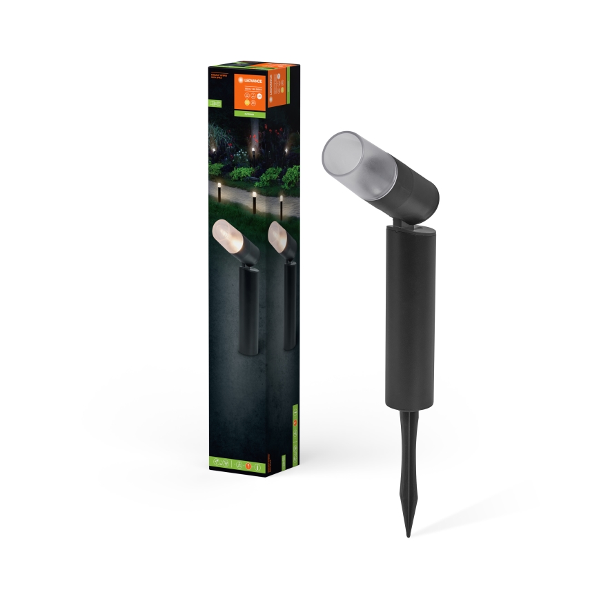 Ledvance - LED-lampa för utomhusbruk ENDURA HYBRID ROTA SPIKE LED/1W/12V IP44