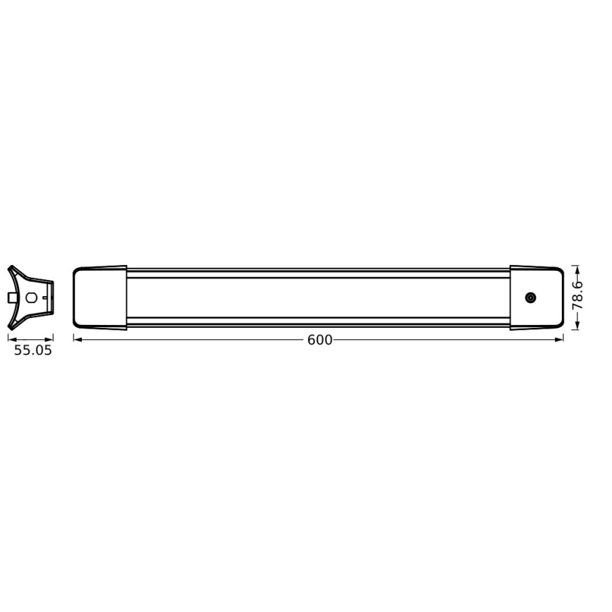 Ledvance - LED Ljuskrona på kedja OFFICE LINE LED/24W/230V 4000K